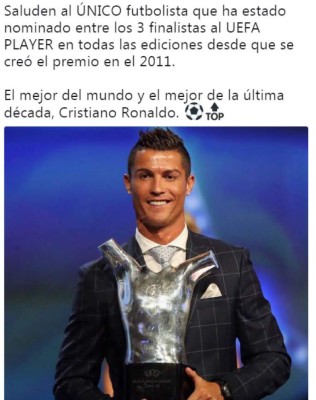 Memes: Destrozan a Messi tras quedar fuera del 'Mejor Jugador del Año' por la UEFA