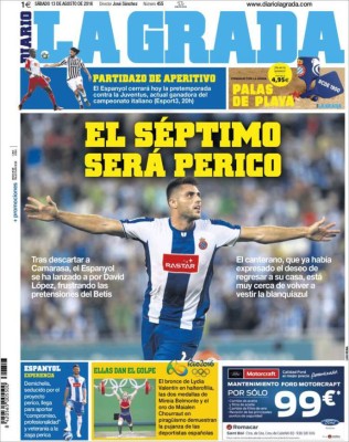 PORTADAS: Lo que el mundo amaneció diciendo este sábado 13 de agosto