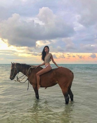 Cindy Kimberly, la hermosa modelo española que será la nueva pareja de Lewis Hamilton