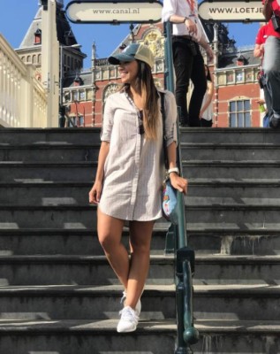 Nicolle Ferguson, la bella panameña que Olimpia la dejó 'triste'