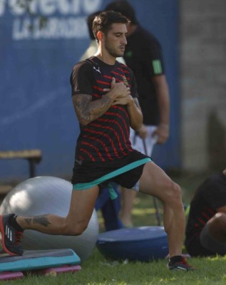 FOTOS: La forma en la que Luciano Ursino se está recuperando en Real España