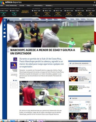 Escándalo de Paulo Wanchope le da la vuelta al mundo