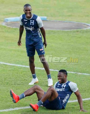 FOTOS: Los detalles más íntimos de la práctica en la Selección de Honduras
