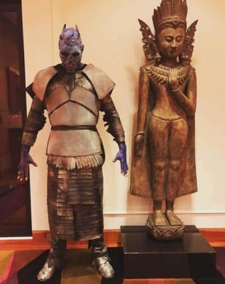 ¡De terror! Los espectaculares disfraces de famosos y deportistas para Halloween