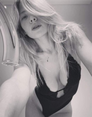 Macarena Lemos, la infartante rubia que fue novia de Messi y la espinita que aún tiene clavada