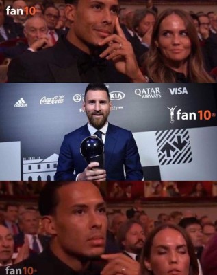 Lionel Messi, protagonista favorito de los memes tras ganar el The Best 2019