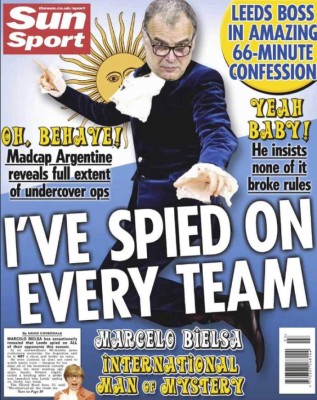 Los memes atacan a Marcelo Bielsa por su caso de espionaje