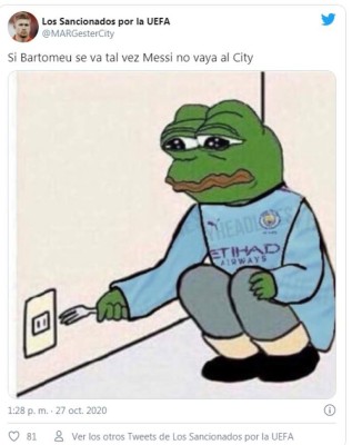 Messi y el Barcelona celebran: Los crueles memes de la renuncia de Bartomeu como presidente