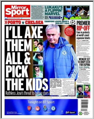 Las portadas más importantes de los diarios deportivos en el mundo