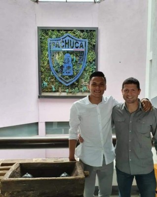 Las primeras horas de Denil Maldonado como jugador del Pachuca de México