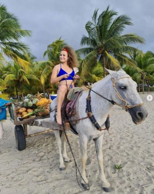 ¡Deslumbraron en las playas! Así disfrutan Semana Santa las bellas modelos y presentadoras de TV hondureñas