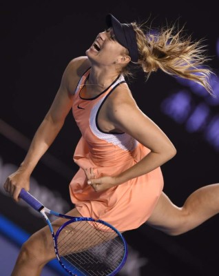 Sharapova luchó con todo para sumar su victoria 600 en su carrera