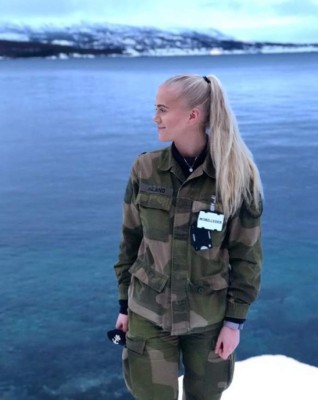 Gabrielle, la desconocida hermana de Erling Haaland que es considerada una heroína en su país&nbsp;&nbsp;