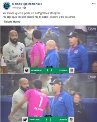 Los otros memes que no has visto del triunfo del Olimpia ante el Impact Montreal