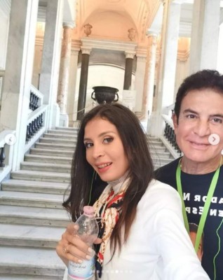 FOTOS: Las vacaciones de Salvador Nasralla e Iroshka Elvir en Suiza, Italia y España