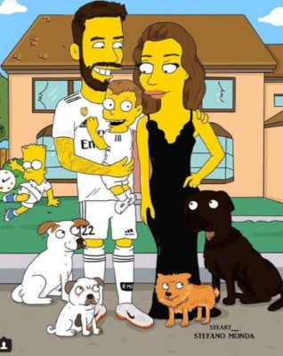 Imperdible: Así se ven Messi, Cristiano Ronaldo y las estrellas del fútbol en los Simpsons