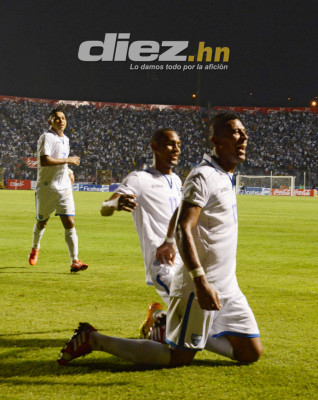 Las mejores imagenes del partido Honduras-Panama
