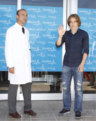 Luka Modric, presentado en el Bernabéu por Real Madrid