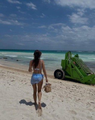 Sandra Garal, la infartante novia de Marco Asensio, deslumbra en sus vacaciones en Italia