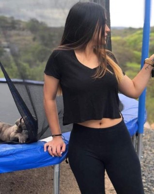 Mariana Espinoza, la dulce compañía y novia del futbolista de Olimpia Rembrandt Flores