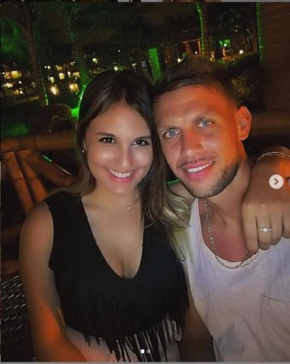 Magali Sanjurjo, la bella licenciada que enamoró al jugador del Olimpia Guillermo Chavasco