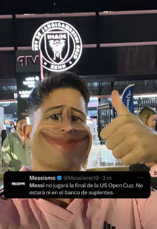 Pagó 30 mil dólares para ver a Messi con el Inter Miami: su reacción al enterarse que no jugaba y así son los palcos VIP