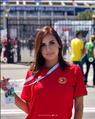 La sexy hondureña que fue hasta Rusia a ver su 'amor', Cristiano Ronaldo