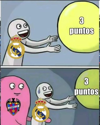 MEMES: Hacen pedazos al Real Madrid por su crisis y derrota ante el Levante