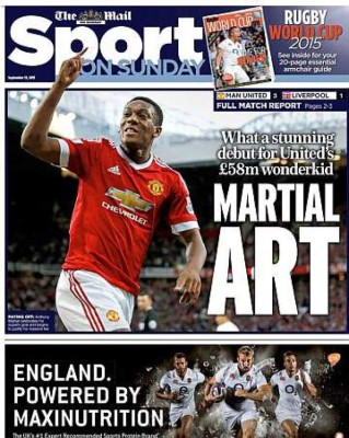 Las portadas de los diarios deportivos internacionales