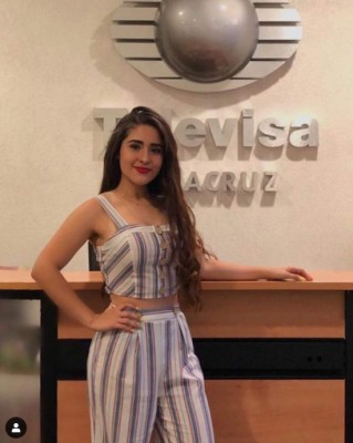Sassi Zavala, la hermosa conductora que sufre la salida del Veracruz en la Liga MX