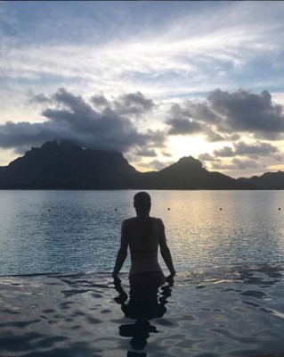 Las candentes vacaciones de las tenistas más bellas del mundo antes de navidad