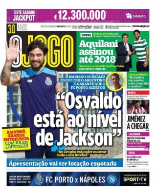 Viernes: Las portadas de los diarios deportivos del planeta