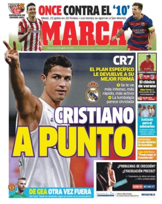 Las portadas de los diarios deportivos del mundo para este viernes