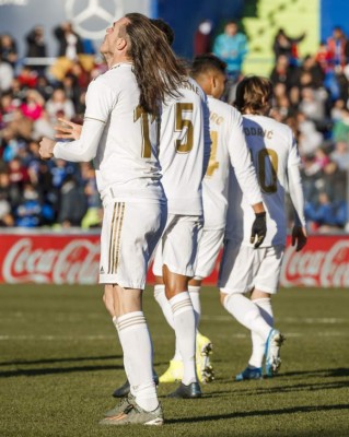 Fotos: Bale sorprende, el cumpleañero y el sufrimiento de Zidane contra el Getafe