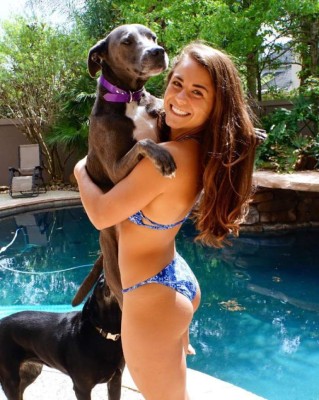 ¡Escándalo! Filtran fotos íntimas de hermosa clavadista estadounidense