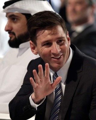 FOTOS: Así la pasó Messi en la gala del Globe Soccer Awards en Dubai