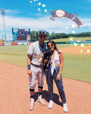 Ella es Nancy Herrera, la hermosa inspiración del hondureño Mauricio Dubón