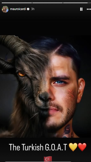 Icardi le respondió a Mourinho y aumenta la polémica en Turquía: las fotos que publicó el argentino