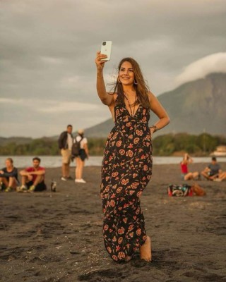 Oriana Sánchez, la sexy presentadora fanática del Real Estelí de Nicaragua