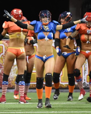 GALERÍA: Fútbol americano en lencería, la belleza que revoluciona el deporte
