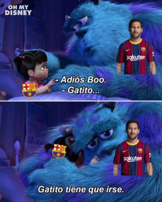 No perdonan: Los memes hacen pedazos a Barcelona y Laporta luego de que Messi quedara sin contrato