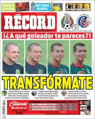 Portadas de hoy: Argentina se rinde a Messi y Honduras a ''TRUMPear'' a EUA