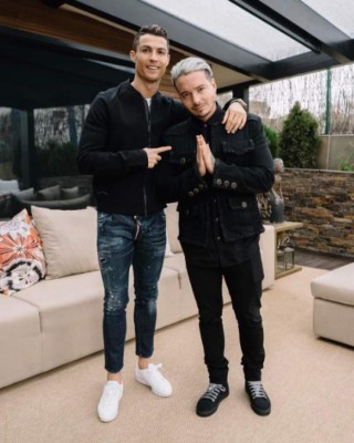 ¡Tremenda amistad! J Balvin y Cristiano Ronaldo comparten curioso vídeo en redes sociales