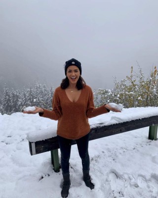 Las vacaciones de ensueño en Europa de Ana Jurka, presentadora hondureña de Telemundo