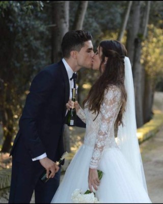 Dos cracks más que se casaron: Así fueron las bodas de Lucas Vázquez y Bartra