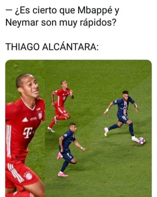 Los memes destrozan a Neymar, Mbappé y al PSG tras perder la final de la Champions League