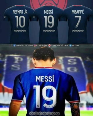 ¿Y Neymar cuál llevaría? Los dorsales del PSG ante la inminente llegada de Lionel Messi