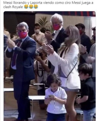 Ciro, hijo de Leo, gran protagonista: los memes hacen pedazos a Messi tras su adiós a Barcelona