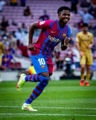 Así fue el regreso de Ansu Fati con Barcelona: Con la 10 de Messi y su gran gesto tras el gol
