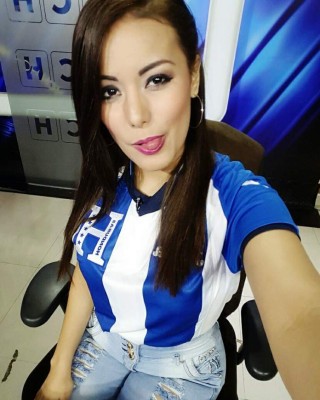 FOTOS: Elsa Oseguera, la aficionada más sexy de la selección de Honduras